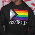 Proud Ally Pride Month Lgbt Transgender Flag Gay Lesbian Hoodie Unique Gifts