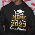 Proud Meme Of A Class Of 2023 Graduate Senior 23 Hoodie Unique Gifts