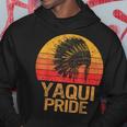 Proud To Be Yaqui Native American Indigenous Pride Indian Hoodie Unique Gifts