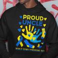 Proud Uncle T21 World Down Syndrome Awareness Day Ribbon Hoodie Unique Gifts