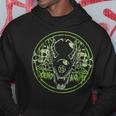 Psychobilly Horror Punk Rock Hr Xenomorph Baphomet Rock Hoodie Unique Gifts