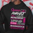 Queens Are Born In August 10 Facts Funny Birthday Hoodie Unique Gifts