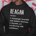 Reagan First Name Definition Personalized Gift Idea Hoodie Unique Gifts