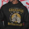 Real Grandpas Ride Motorcycles Funny Grandpa Gift Biker Hoodie Unique Gifts