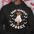 Retro Boot Scootin Spooky Cute Ghost Western Halloween Hoodie Unique Gifts