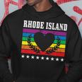 Rhode Island Pride Flag Pride Month Lgbtq Flag Hoodie Unique Gifts