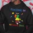 Rocking In My School Shoes Cat Back To School Hoodie Funny Gifts
