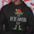 Rope Jumping Elf Family Matching Pajamas Christmas Hoodie Personalized Gifts