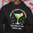 Run Like There's A Margarita Waiting At The Finish Line Hoodie Funny Gifts