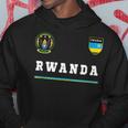 Rwanda SportSoccer Jersey Flag Football Africa Hoodie Unique Gifts