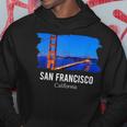 San Francisco California Bay Area Golden Gate Bridge Skyline Hoodie Unique Gifts
