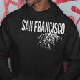 San Francisco California Usa Roots Distressed Design Hoodie Unique Gifts