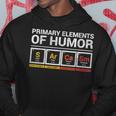 Sarcasm Primary Elements Of Humour Chemistry Joke Gift Idea Hoodie Unique Gifts