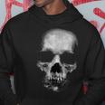 Scary Face Halloween Skull Faded Horror Creepy Spooky Halloween Skull Hoodie Unique Gifts