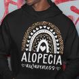 In September We Wear Blue Alopecia Areata Awareness Month Hoodie Unique Gifts