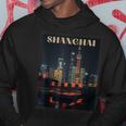 Shanghai Art China Vintage Travel Pearl Tower Hoodie Unique Gifts