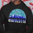Silhouette Charlotte City Charlotte Basketball Pride Hoodie Unique Gifts
