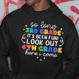 So Long 3Rd Grade 4Th Grade Here I Come Graduation Cute Hoodie Unique Gifts