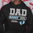 Soon To Be Dad Est 2024 Fathers Day New Dad Vintage Mens Hoodie Funny Gifts