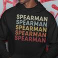 Spearman Texas Spearman Tx Retro Vintage Text Hoodie Unique Gifts