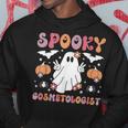 Spooky Cosmetologist Halloween Cosmetology Hoodie Unique Gifts