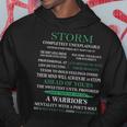 Storm Name Gift Storm Completely Unexplainable Hoodie Funny Gifts