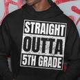 Straight Outta 5Th Grade Graduation Gifts 2023 Fifth Grade Hoodie Unique Gifts