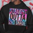 Straight Outta Second Grade 2Nd Grade Back To School Hoodie Unique Gifts