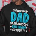 Super Proud Dad Of An Awesome 8Th Grade Graduate 2023 Hoodie Unique Gifts
