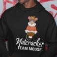 Team Mouse Nutcracker Christmas Dance Soldier Hoodie Funny Gifts