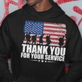 Thank You For Your Services Patriotic Veterans Day For Men Hoodie Unique Gifts