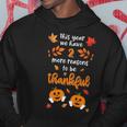 Thanksgiving Twin Baby Pregnancy Announcement Pumpkin Hoodie Unique Gifts