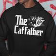 The Catfather Funny Cat Enthusiast Father Kitten Lover Hoodie Unique Gifts