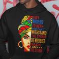 They Whispered To Her Melanin Queen Lover Gift Hoodie Unique Gifts
