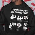 Things I Do In My Spare Time Darts Darts Funny Gifts Hoodie Unique Gifts