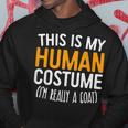 This Is My Human Costume Im Really A Goat Hoodie Unique Gifts