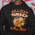 Toddler Boys Thanksgiving Children Silliest Turkey At The Table Hoodie Unique Gifts
