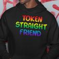 Token Straight Friend Rainbow Colors Lgbt Men Women Hoodie Funny Gifts