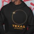 Total Solar Eclipse 2024 Totality Texas Texas Funny Designs Gifts And Merchandise Funny Gifts Hoodie Unique Gifts