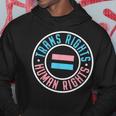 Trans Rights Are Human Rights Transgender Pride Lgbtq Ally Hoodie Unique Gifts