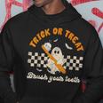 Trick Or Treat Brush Your Th Dentist Halloween Costume Hoodie Unique Gifts