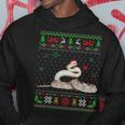 Ugly Christmas Pajama Sweater Snake Animals Lover Hoodie Unique Gifts