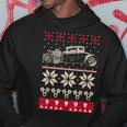 Ugly Hot Rod Christmas Sweater Hoodie Unique Gifts