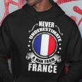 Never Underestimate A Man From France French Flag Hoodie Funny Gifts