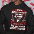 Never Underestimate An Old Us Veteran Born In September Hoodie Funny Gifts