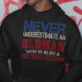 Never Underestimate An Oldman Who Is Also A Vietnam Veteran Hoodie Funny Gifts