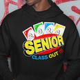 Uno Out Senior 2024 Graduation Class Of 2024 Uno Lover Hoodie Unique Gifts