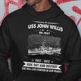 Uss John Willis De 1027 Hoodie Unique Gifts