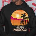 Vacation Cancun Mexico Palm Tree Surfing Beach Ocean Hoodie Unique Gifts
