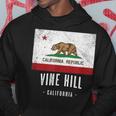 Vine Hill California Cali City Souvenir Ca Flag Hoodie Unique Gifts